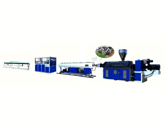 PVC Twin Pipe Production line